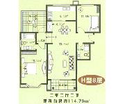 林茵香榭逸兴家园（房型图）