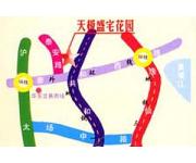 天极盛宅花园（位置图）