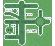 海天花园三期叠翠别墅（位置图）