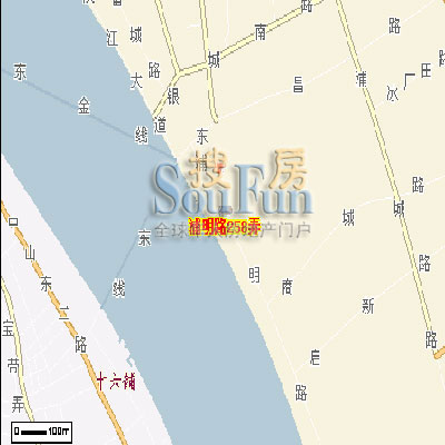 张杨滨江苑(位置图）