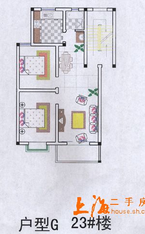 科苑新村二房房型