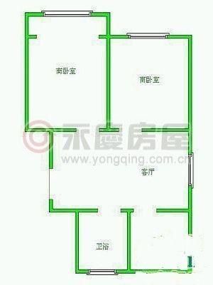 茂盛花苑二房房型