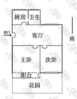 楼园小区一房房型