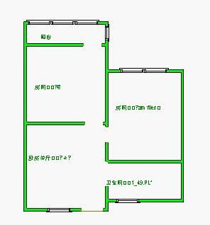 漕泾一村一房房型