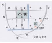 江南星城翠绿江南（位置图）