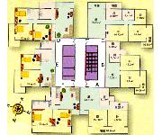 白云公寓（房型图）