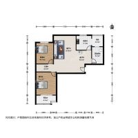 书香逸居二房房型